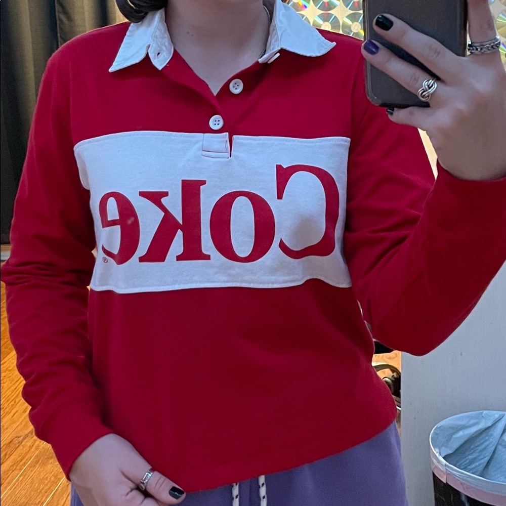COKE LONG SLEEVE SHIRT